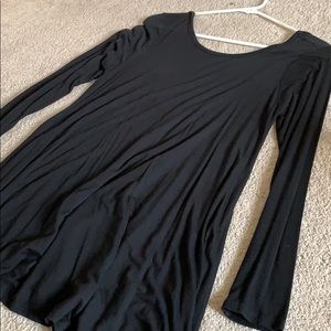 Tobi Long Sleeve Swing Dress